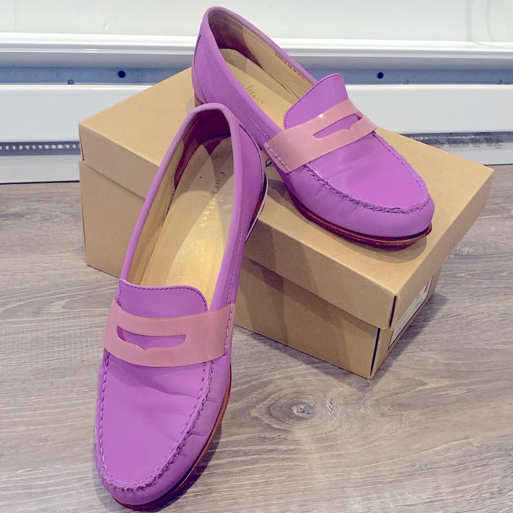 Cole Haan reflective loafers